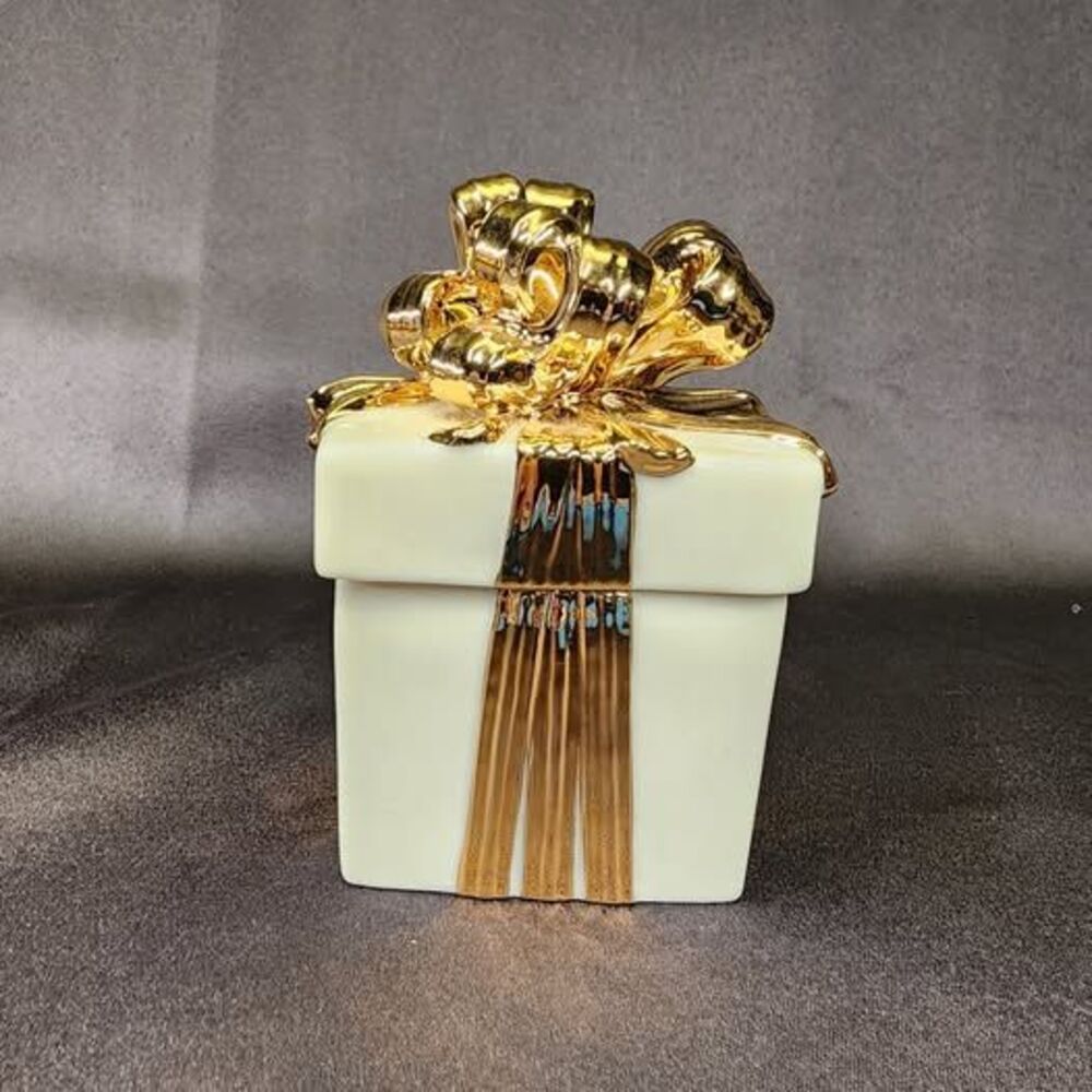 2000 Lenox Ribbons and Bows Trinket Keepsake Box Vintage